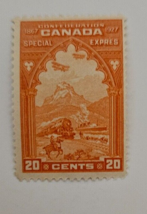 Canada Mint H F+ 20c Scott #E3 1927 Special Delivery Stamp