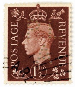 (I.B) George VI Commercial Perfin : Port of London Authority