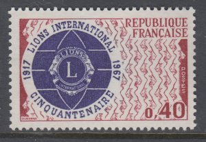 France 1196 Lion's Club MNH VF