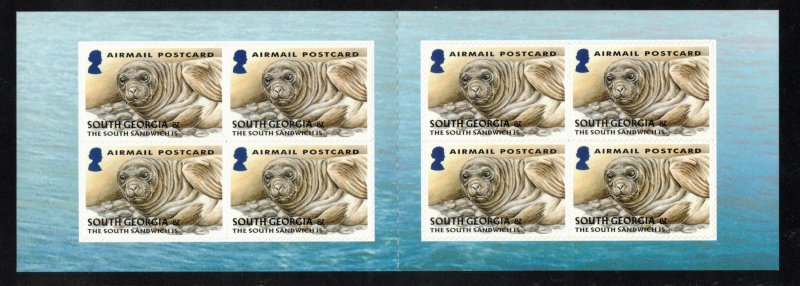 SOUTH GEORGIA 2004 Juvenile Fauna Booklet; Scott 319a, SG SB1; MNH