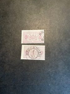 Sweden Scott #016-016a used