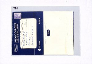 GB Wales QEII MACHIN 15½p Cover ILLUSTRATED LETTER-CARD Gwynedd*Bala* 1982 YB117