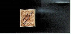 GERMAN COLONIES - SOUTH WEST AFRICA Sc 7b LH ISSUE OF 1898 - OVERPRINT ON 3Pf