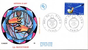 France, Worldwide First Day Cover, Art