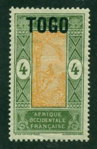 Togo 1921 #195 MH SCV(2024)=$0.35