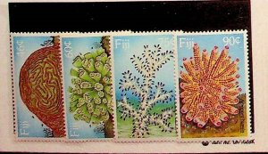 FIJI Sc 607-10 LH ISSUE OF 1989 - SEA LIFE