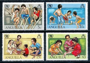 Anguilla #448-451  Set of 4 MNH