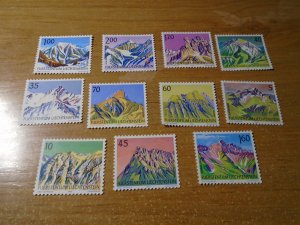 Liechtenstein  #  930-41  MNH