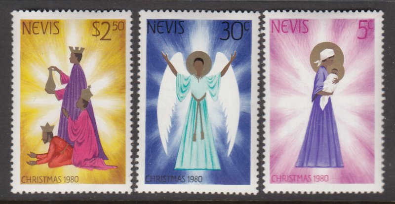 Nevis 118-120 Christmas MNH VF