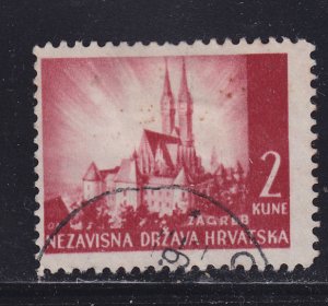 Croatia 35 Zagreb Cathedral 1941