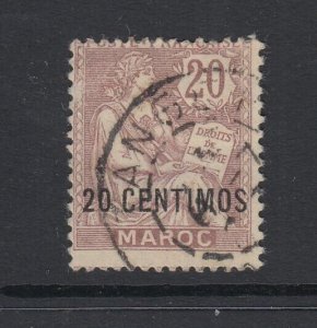 French Morocco, Scott 17 (Yvert 13), used