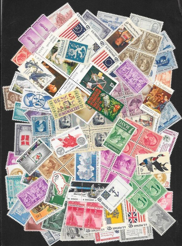 UNITED STATES Postage Lot Face Value=$87+