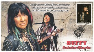 CA21-057, 2021, Buffy Sainte-Marie, First Day of Issue, Pictorial Postmark, Sing