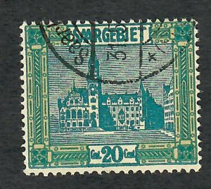 Saar #104 used single