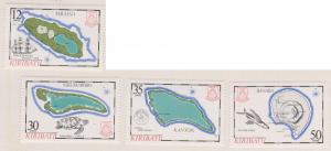 Kiribati Sc#436-439 MH