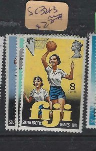 FIJI ISLANDS  (P1104BB)  QEII  SPORTS  SC 321-3       MNH 