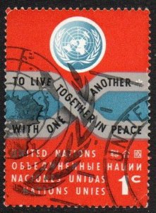 United Nations UN New York Sc #104 Used