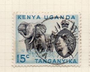 Tanganyika 1954 Early Issue Fine Used 15c. 292056