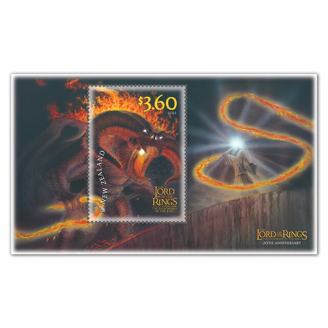 stamps of New Zealand 2021- 2021 The Lord of the Rings: The Fellowship of the Ri