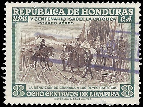 Honduras 1952 #C200 Used