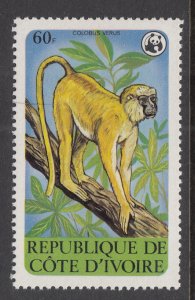 Ivory Coast 529 Monkey MNH VF