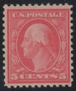 #505 5¢ Error, Very Fine, OG NH SCV $625  (GD 10/5)