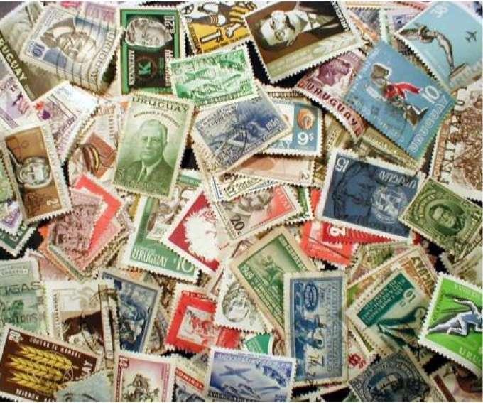 Uruguay Stamp Collection - 300 Different Stamps