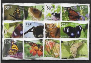 ### NIUAFO'OU MNH SET SC#275-286 BUTTERFLIES SCV$54.20