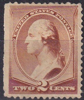 US #210 F-VF Unused Without Gum CV $17.00 (Z1506)