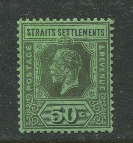 Straits Settlements - Scott 198 - KGV Definitive - 1921 - MVLH - 50c Stamp