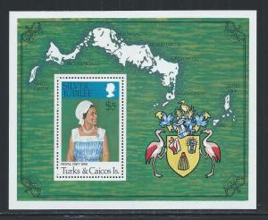 TURKS & CAICOS ISLANDS SC# 324 VF/MNH 1977