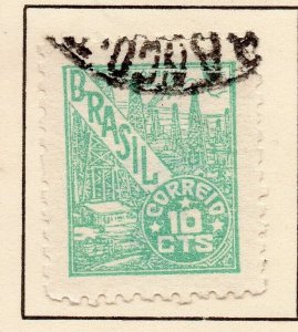 Brazil 1947-49 Early Issue Fine Used 10c. NW-16893