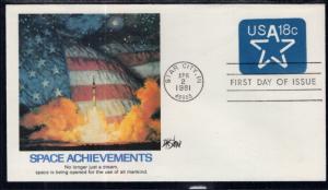 US U593 Star Fleetwood U/A FDC