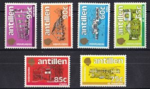 Netherlands Antilles #515-520  MNH  1984 Government buildings