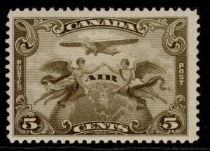 CANADA GV SG274, 5c olive-brown, M MINT.