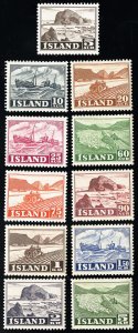 Iceland Stamps # 257-68 MNH VF Scott Value $163.00