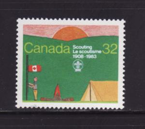 Canada 993 Set MGD Boy Scouts