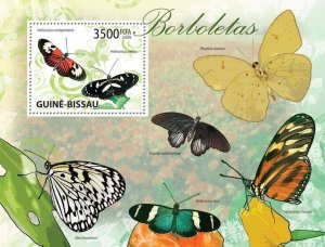 [850 30]- YEAR 2009 - GUINEA BISSAU - BUTTERFLIES    1V   complet set  MNH/**