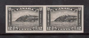 Canada #174a XF Mint Imperforate Pair