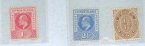 Cayman Islands #4/10/31 Unused Single