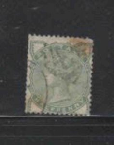 GREAT BRITAIN #78 18801 1/2p QUEEN VICTORIA F-VF USED