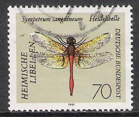 Germany #1675 Dragonfly Used