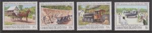 Christmas Island 1988 Sc#218-221 MNH