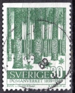 Sweden; 1959: Sc. # 546: Used Single Stamp