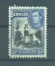Bermuda sc# 121A (4) used cat value $.25