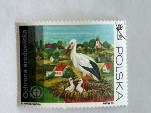 Poland – 1973 – Single “Bird” Stamp – SC# 1989 - CTO