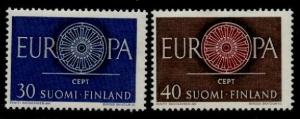 Finland 376-7 MNH EUROPA