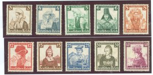 Germany #B69-78  Single (Complete Set)