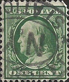 # 331 USED GREEN BEN FRANKLIN