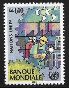 UN Geneva #174 1.40fr World Bank - Industry ~ MNH